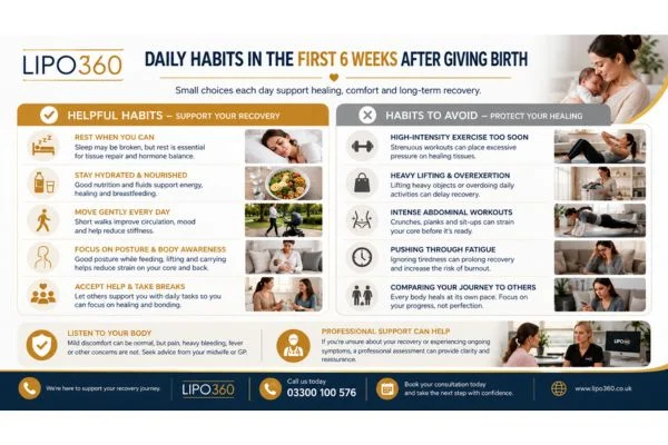 What to Do (and Avoid) in the First 6 Weeks After Giving Birth To Avoid Diastasis Recti 3 First 6 Weeks After Giving Birth To Avoid Diastasis Recti Bradford : Daily Habits in the First 6 Weeks After Giving Birth